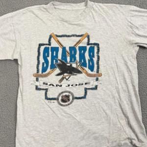 White San Jose Sharks Fan Hockey Lover Shirt Gameday Jersey Hockey 90